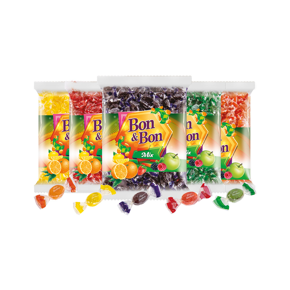 Bonbon Mini Meyve Aromalı Mini Bonbon