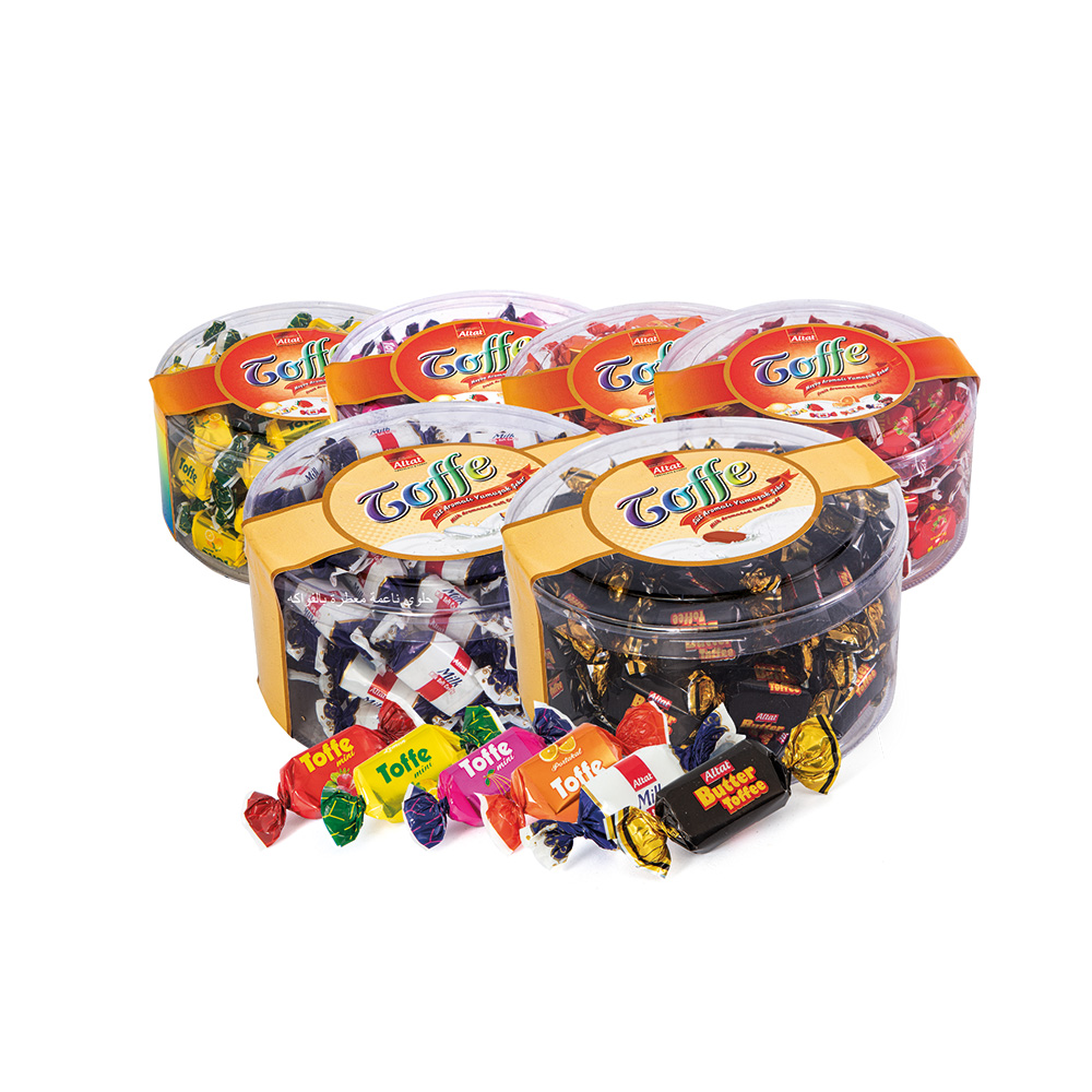Toffy Mix Meyve Aromalı Yumuşak Şeker