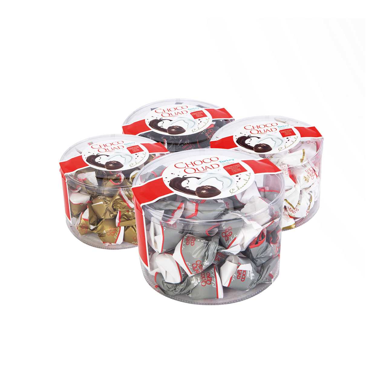 Choco Quad Kakao Kreması Dolgulu Prinç Patlaklı Kokolin
