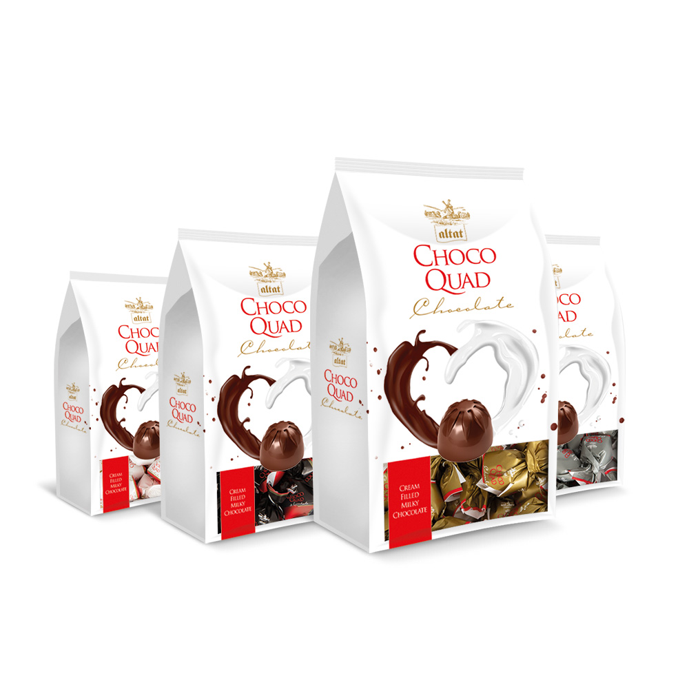 Choco Quad Kakao Kreması Dolgulu Prinç Patlaklı Kokolin