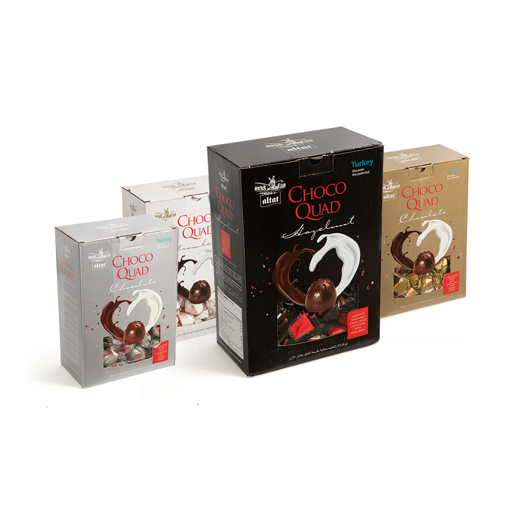 Choco Quad Kakao Kreması Dolgulu Prinç Patlaklı Kokolin