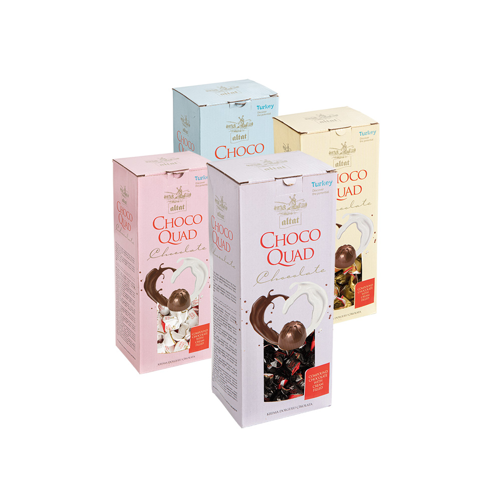 Choco Quad Kakao Kreması Dolgulu Prinç Patlaklı Kokolin